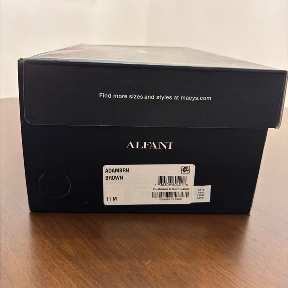 Alfani Brown Men´s Oxfords